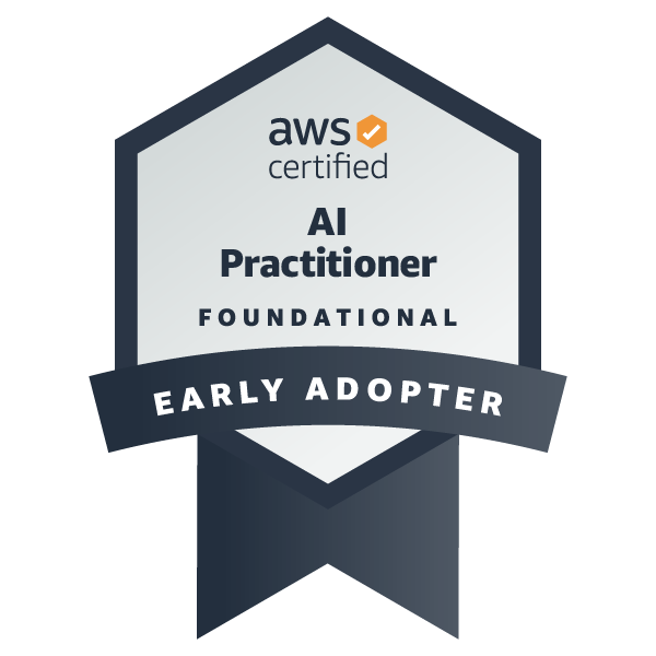 AWS Certified AI Practitioner — Early Adopter badge